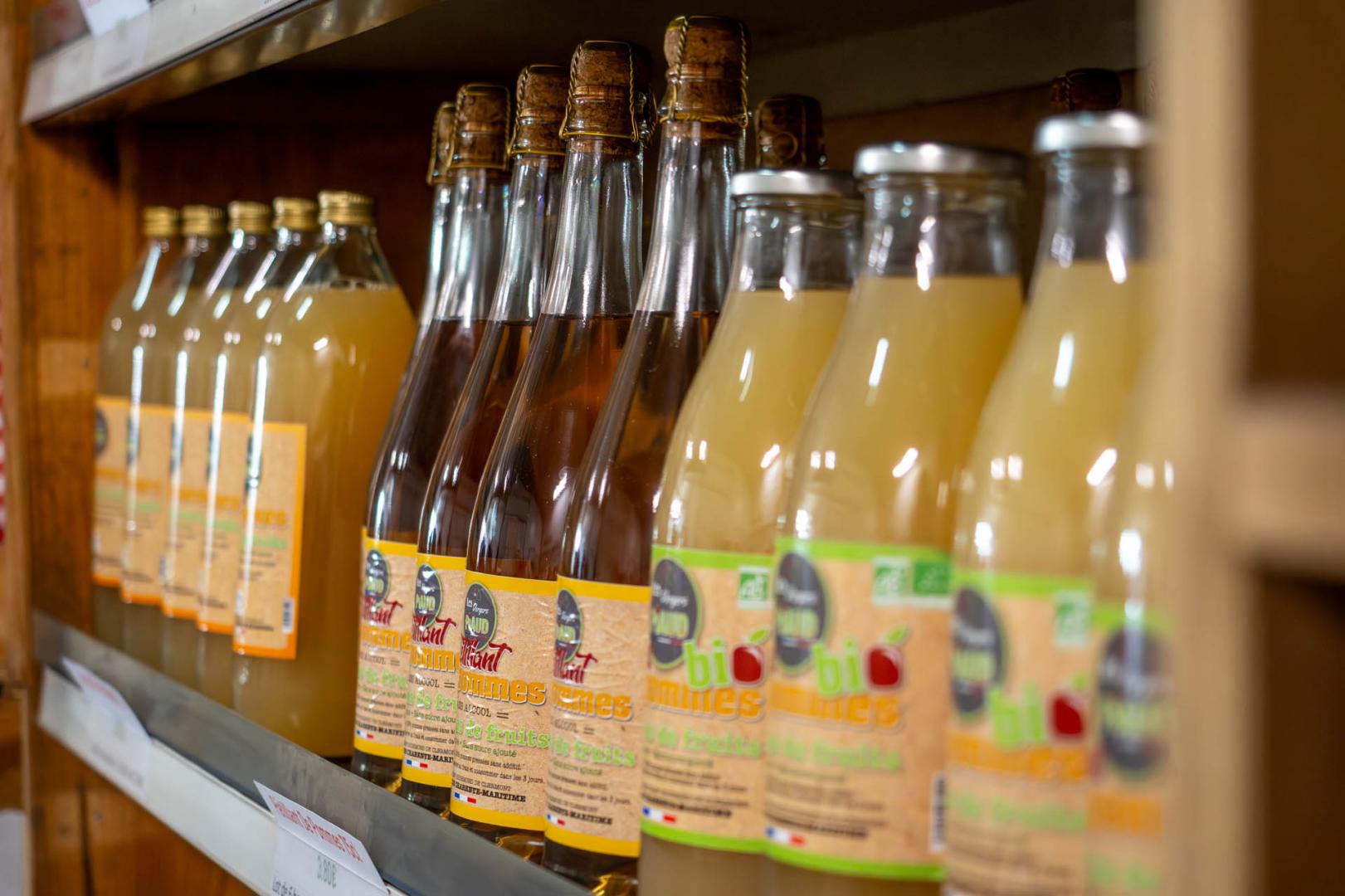 Vente de pétillant de pomme Saint-Sigismond-de-Clermont