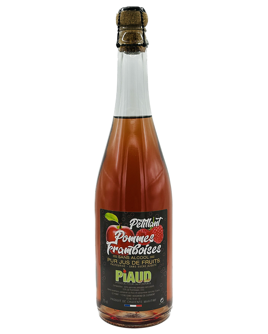 Pétillant pommes framboises 75CL